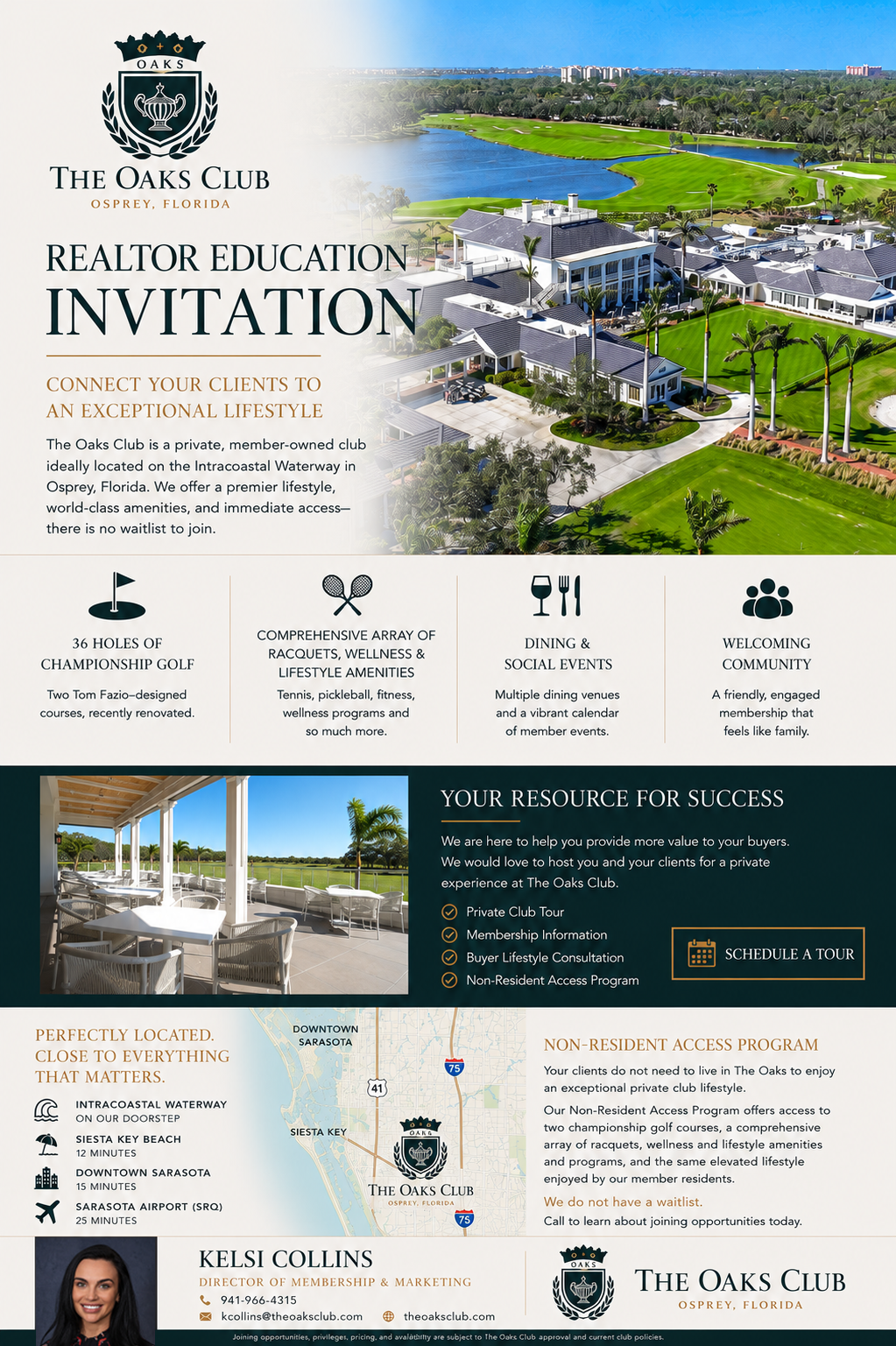 The Oaks Club Lifestyle Program for Realtors